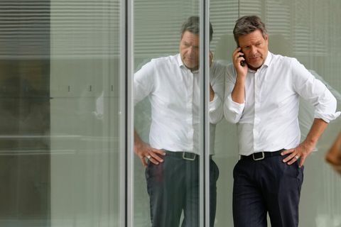Für Bundeswirtschaftsminister Robert Habeck ist die Intervention des Bundesverfassungsgerichts beim Gebäudeenergiegesetz eine schwere politische Niederlage