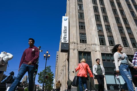 Twitter-Headquarter in San Francisco: Threads könnte seit Jahren der erste ernstzunehmende Konkurrent sein