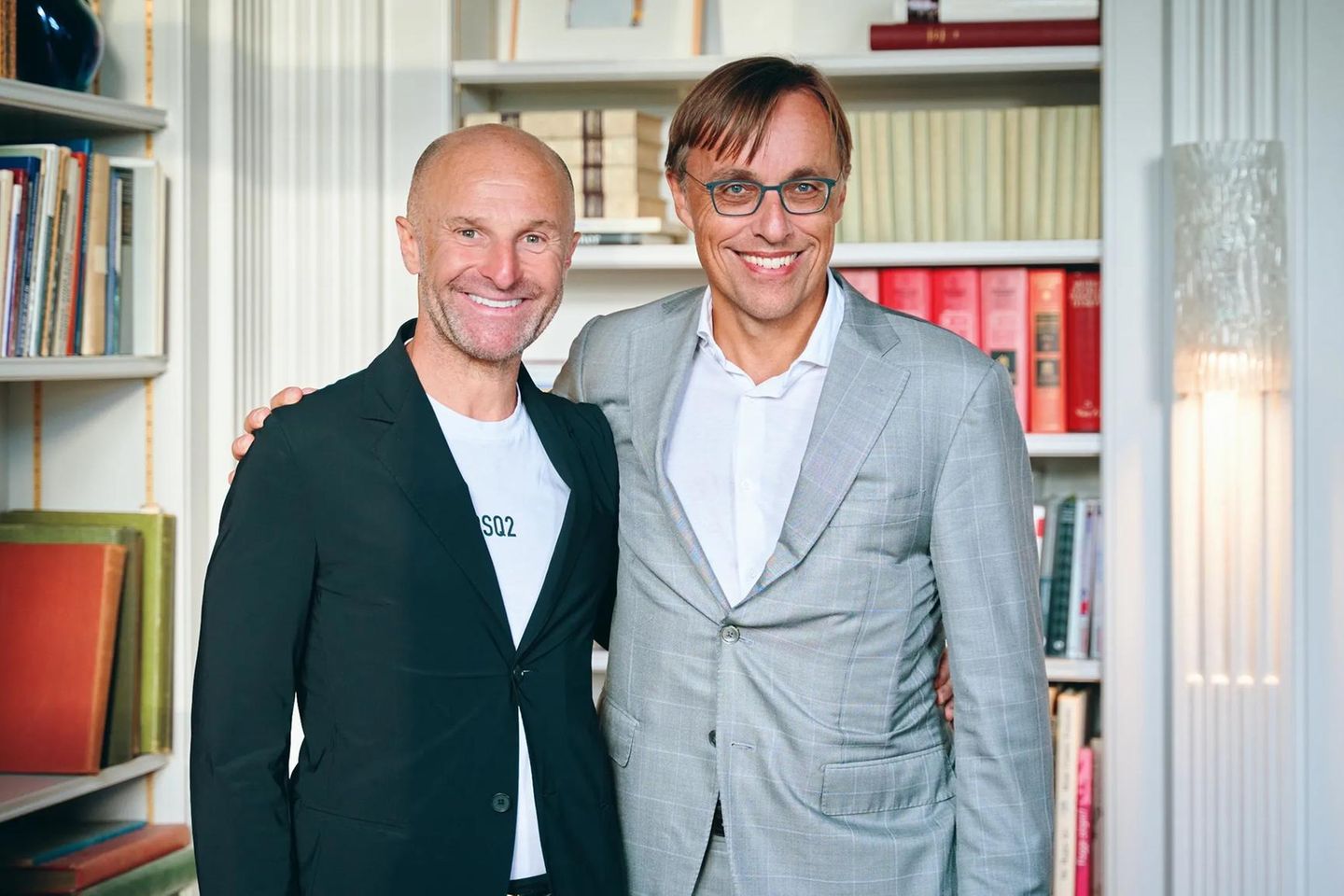Fondsgründer Alberto Chalon und Andreas Wiele (r.)