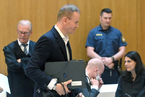Ex-Wirecard-Chef Markus Braun im Juli vor einer Verhandlung des Münchner Oberlandesgericht