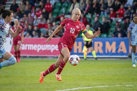Die Dänin Pernille Harder wechselte 2020 vom VfL Wolfsburg nach England 