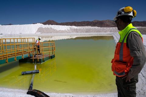 Lithium-Abbau in Chile