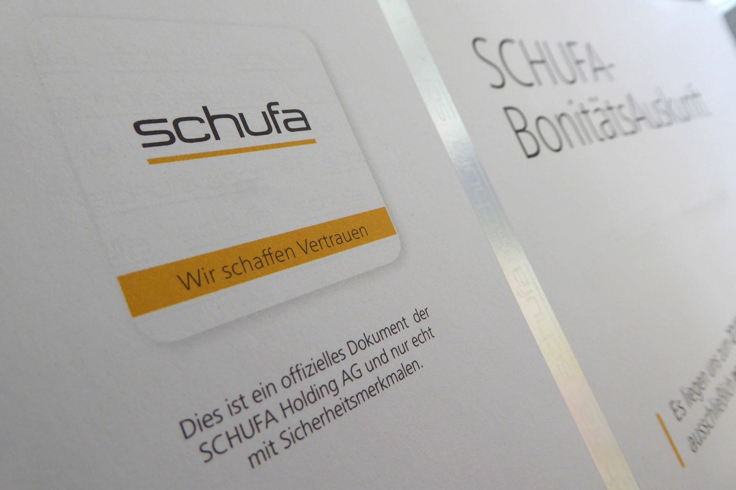 Schufa Bonitätsauskunft