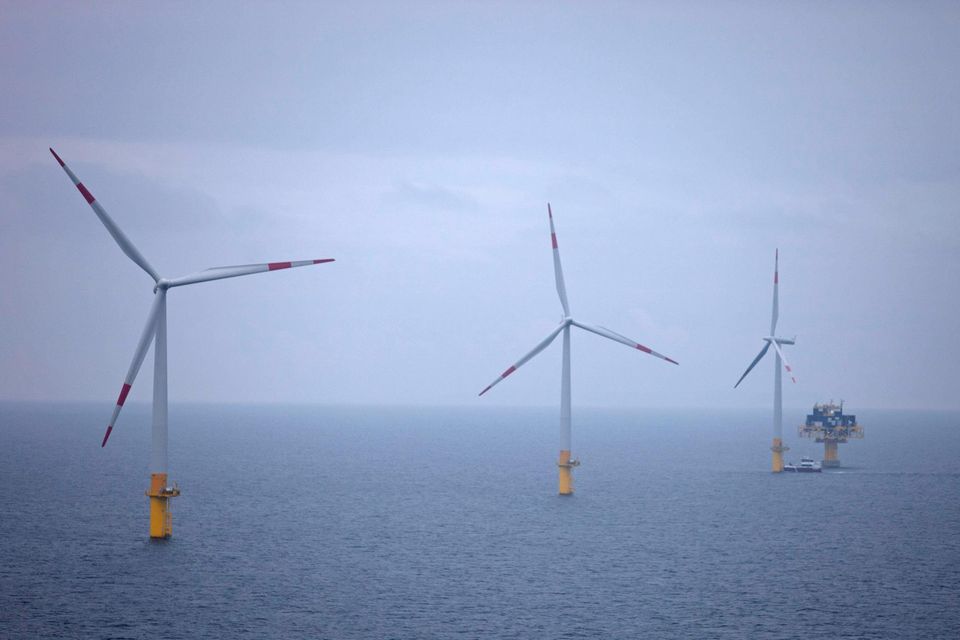 Offshore Windpark Baltic 1 in der Ostsee