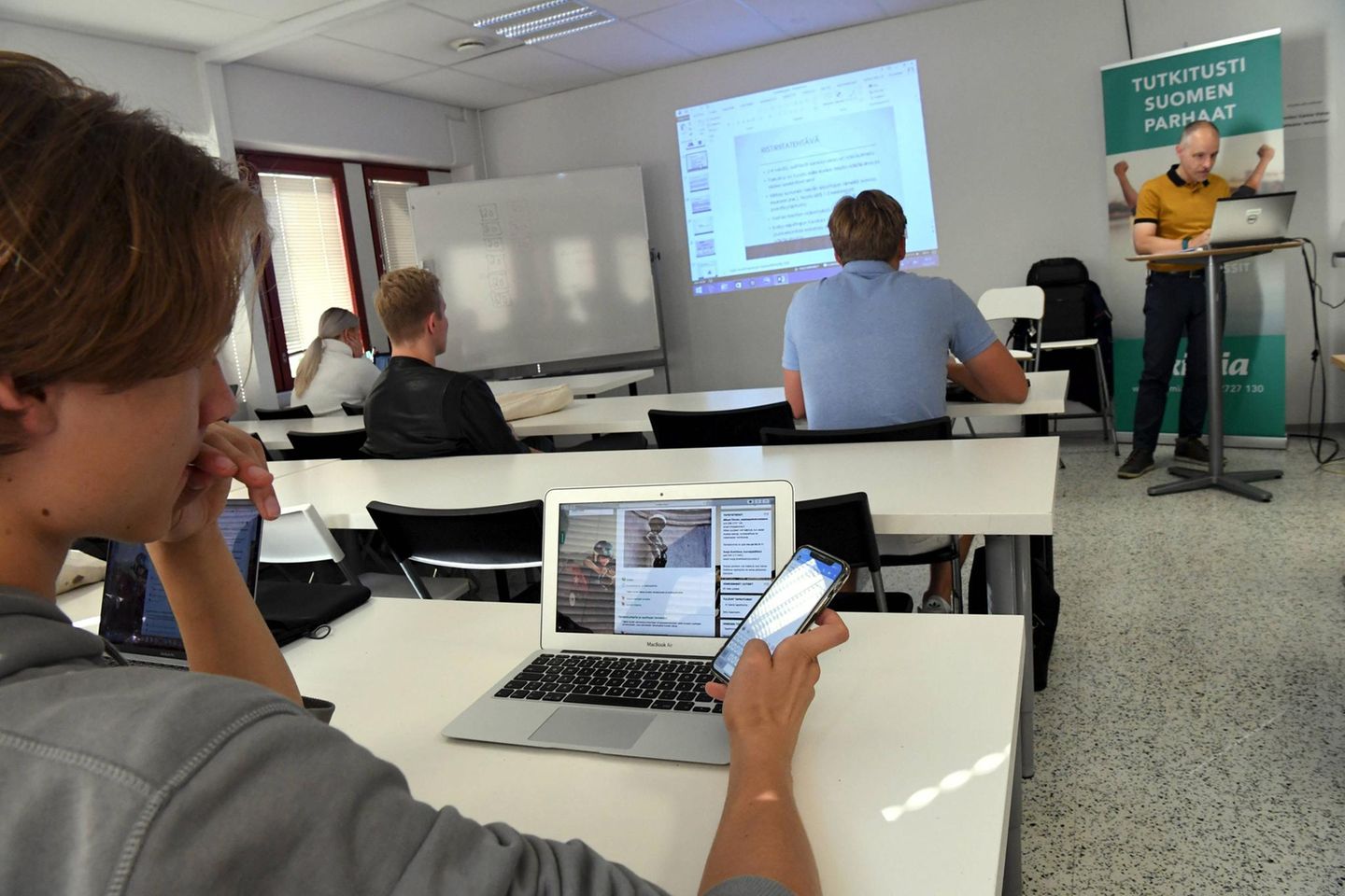 Im finnischen Schulsystem hat die Digitalisierung längst Einzug gehalten
