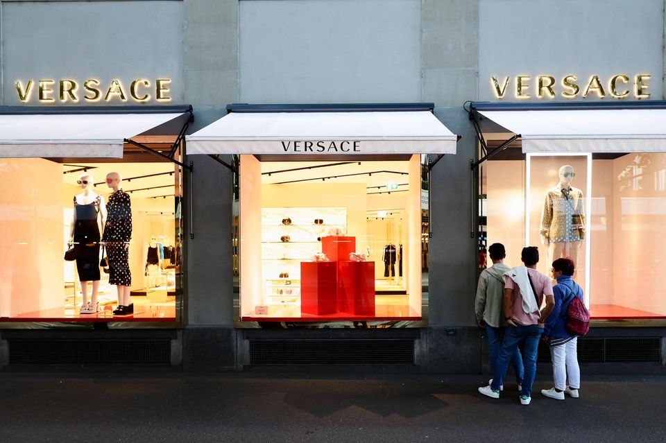 Versace-Geschäft in der Schweiz