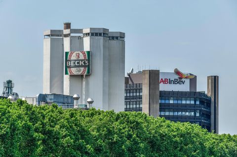 Beck's Bier Brauerei von ABusch InBev in Bremen