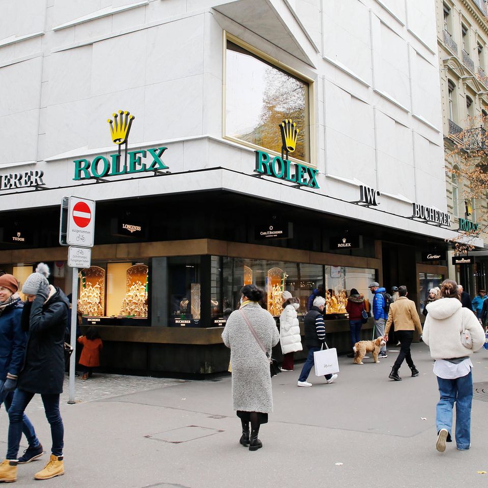 Bucherer-Filiale auf der Züricher BahnhofstraÃe