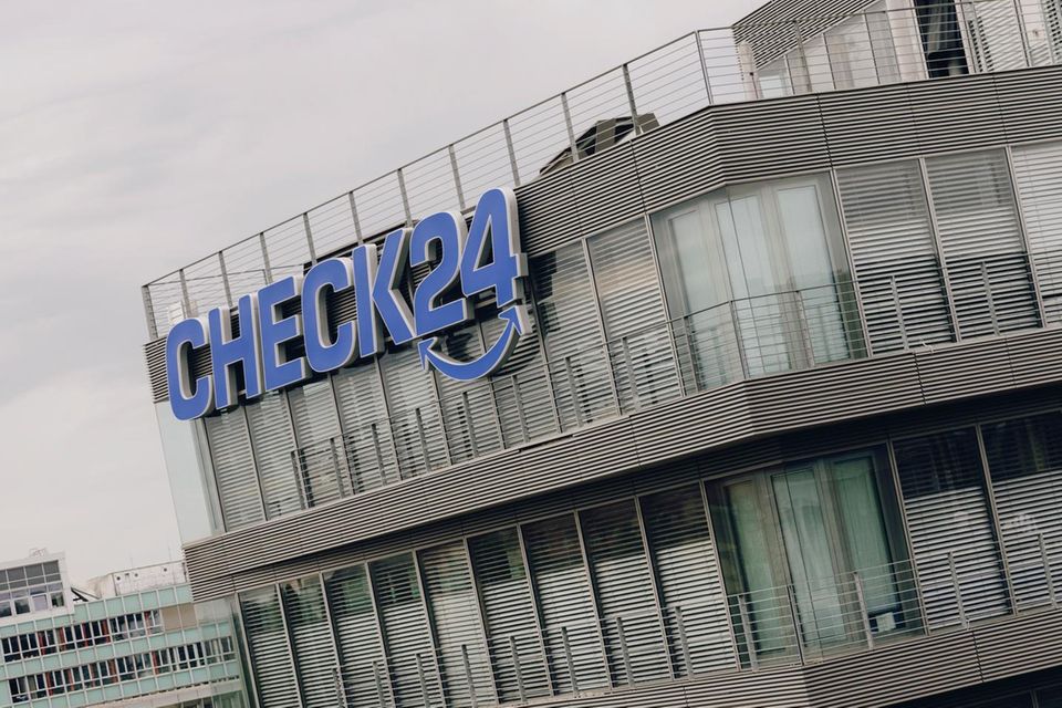 Die Zentrale von Check24 in München, wo 800 Mitarbeiter beschäftigt sind