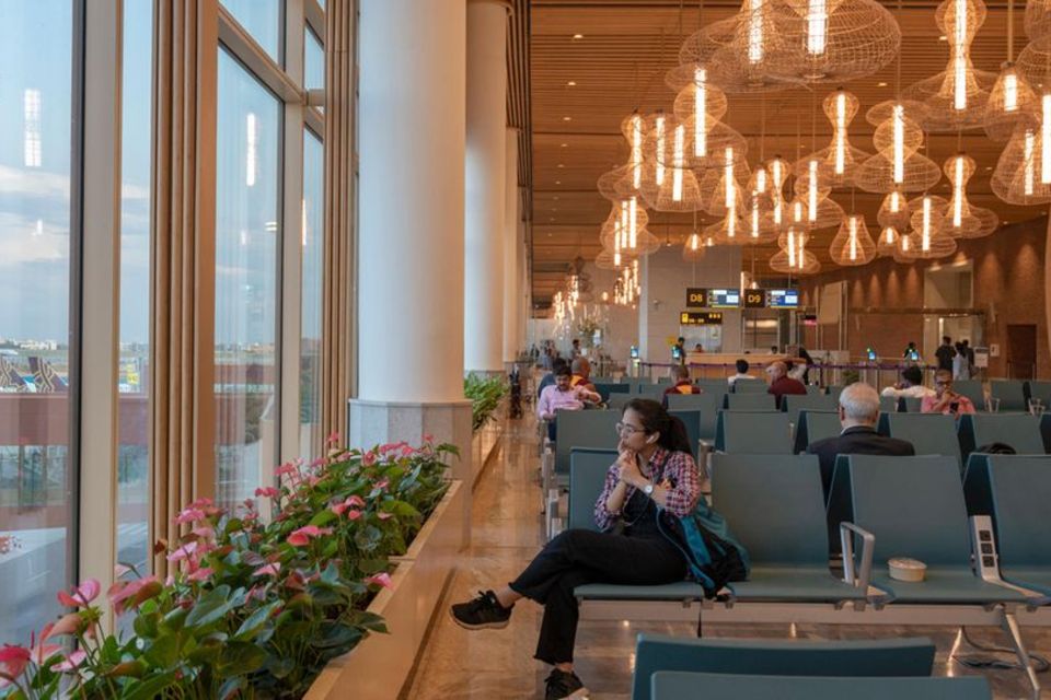 Das neue Terminal am Kempegowda International Airport