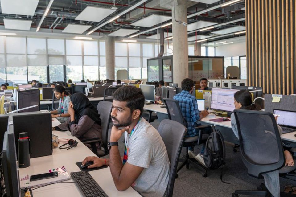 Ein Büro im Bosch Smart Campus