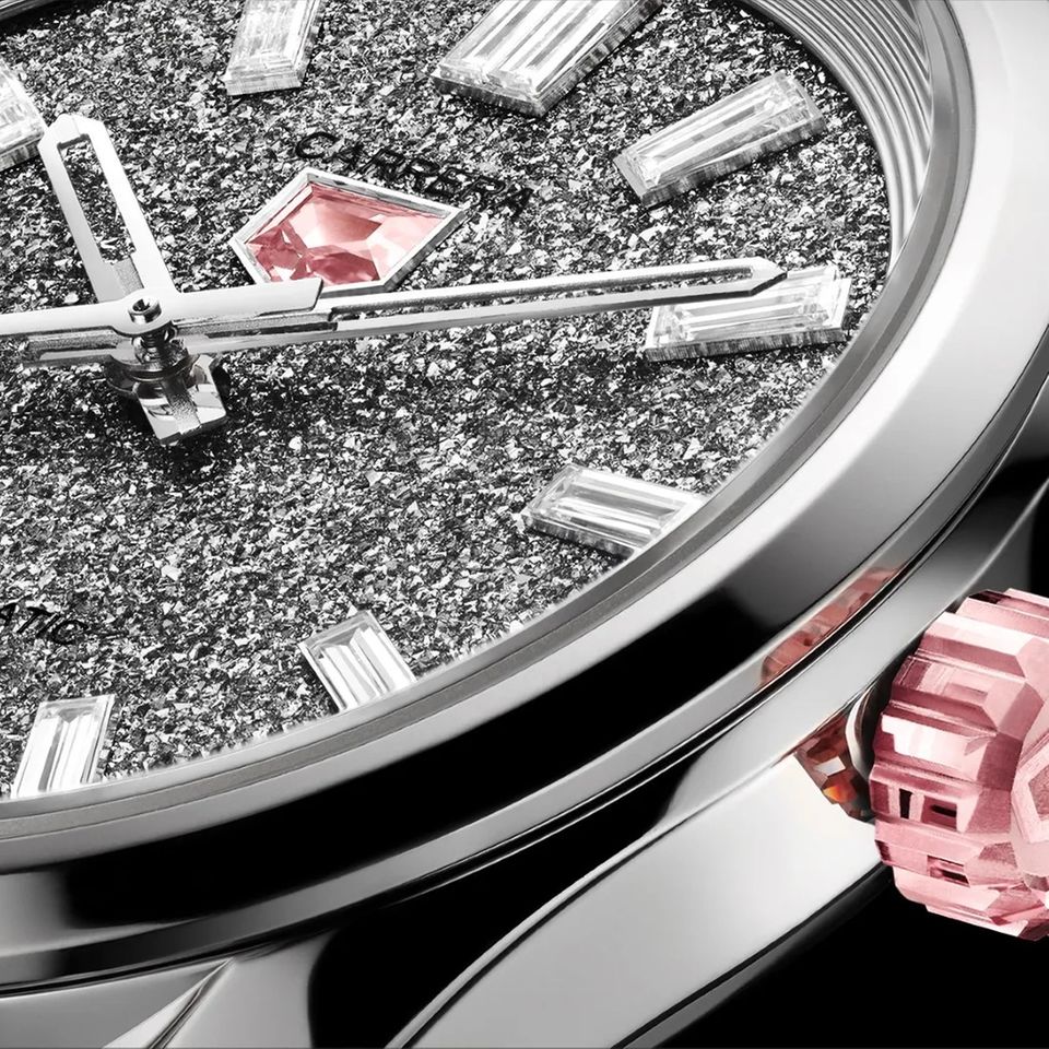 Was auf der âCarrera Plasma Diamant dâAvant-Gardeâ von TAG Heuer funkelt, stammt nicht aus dem Erdinneren