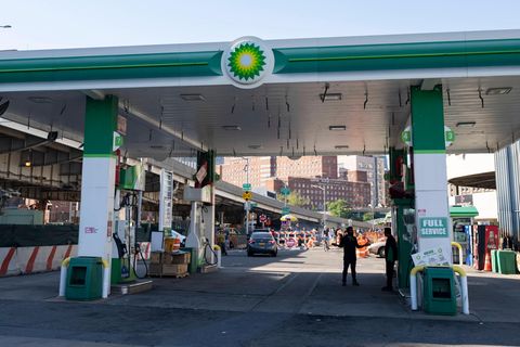 BP-Tankstelle in den USA