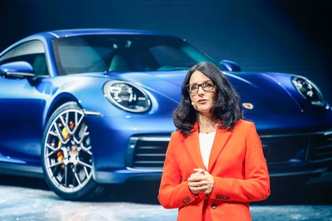 Porsche-Vorständin Barbara Frenkel