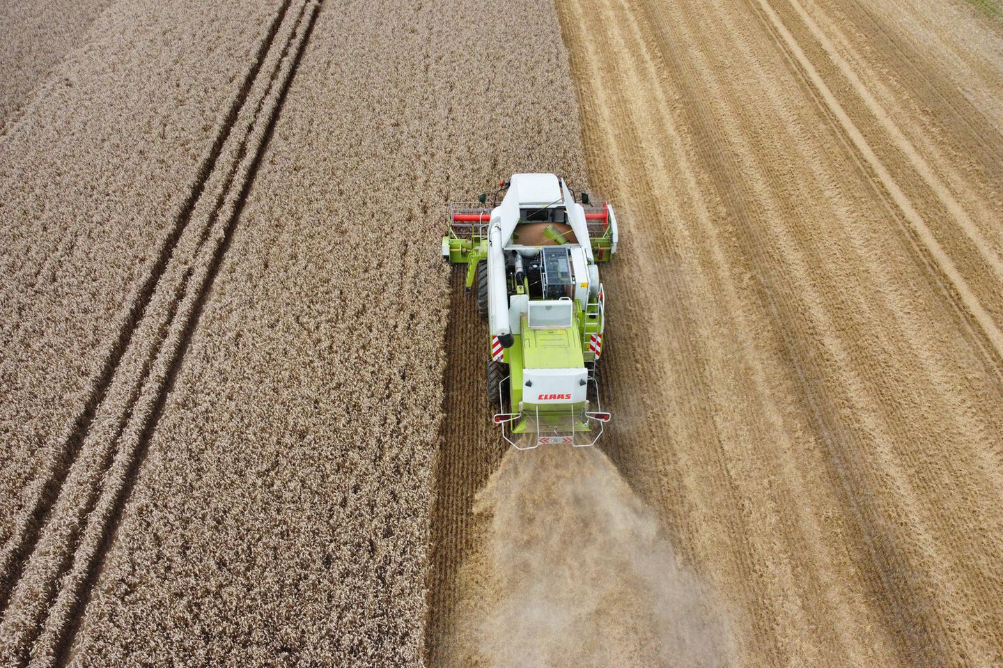 Claas liefert weiterhin Erntemaschinen nach Russland. Sie sind von den Sanktionen ausgenommen