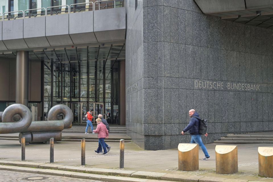 Gebäude der Deutschen Bundesbank in Hamburg