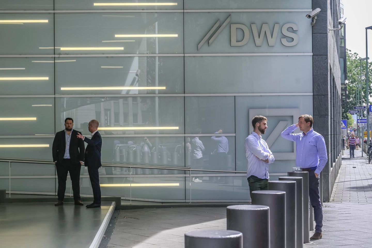 Die DWS-Zentrale in Frankfurt am Main