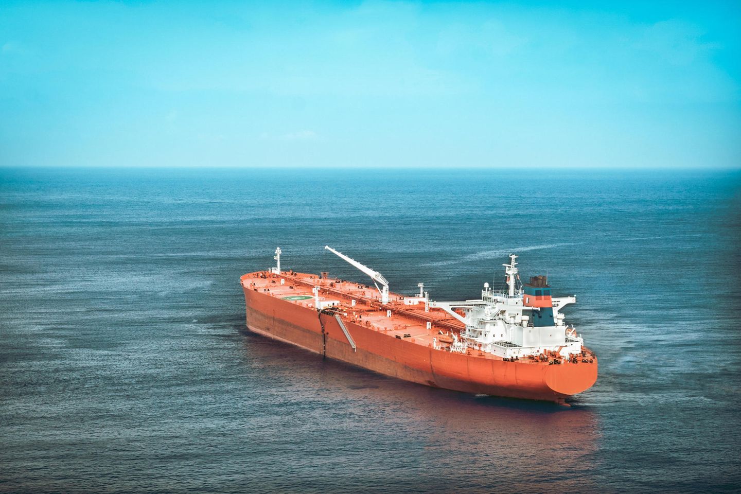 Öltanker auf hoher See