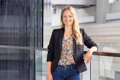 Dr. Anne Lamp, Co-Founderin des grünen Start-ups "Traceless" fordert ein neues Denken in der Chemieindustrie