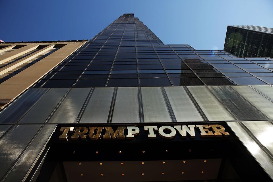 Der Trump Tower in Manhatten, New York City