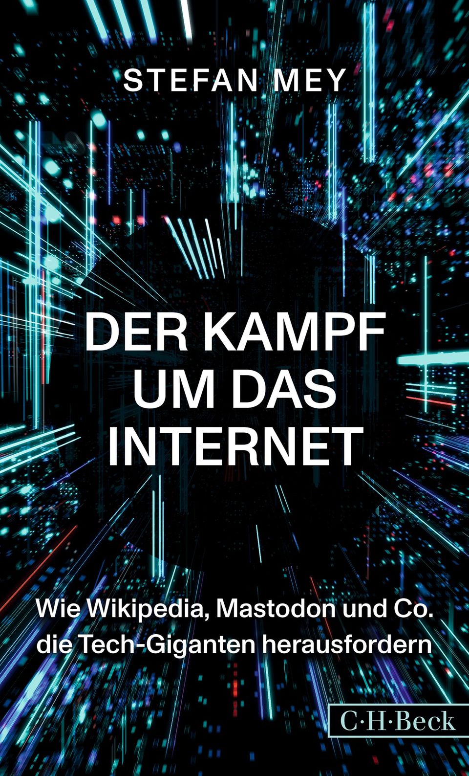 Stefan Mey: „Der Kampf um das Internet. Wie Wikipedia, Mastodon und Co. die Tech-Giganten herausfordern“. Erschienen bei C.H.Beck, 236 Seiten, 18 Euro