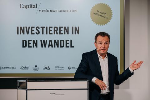 Ökonom Jens Südekum auf dem Vermögensaufbau-Gipfel von Capital