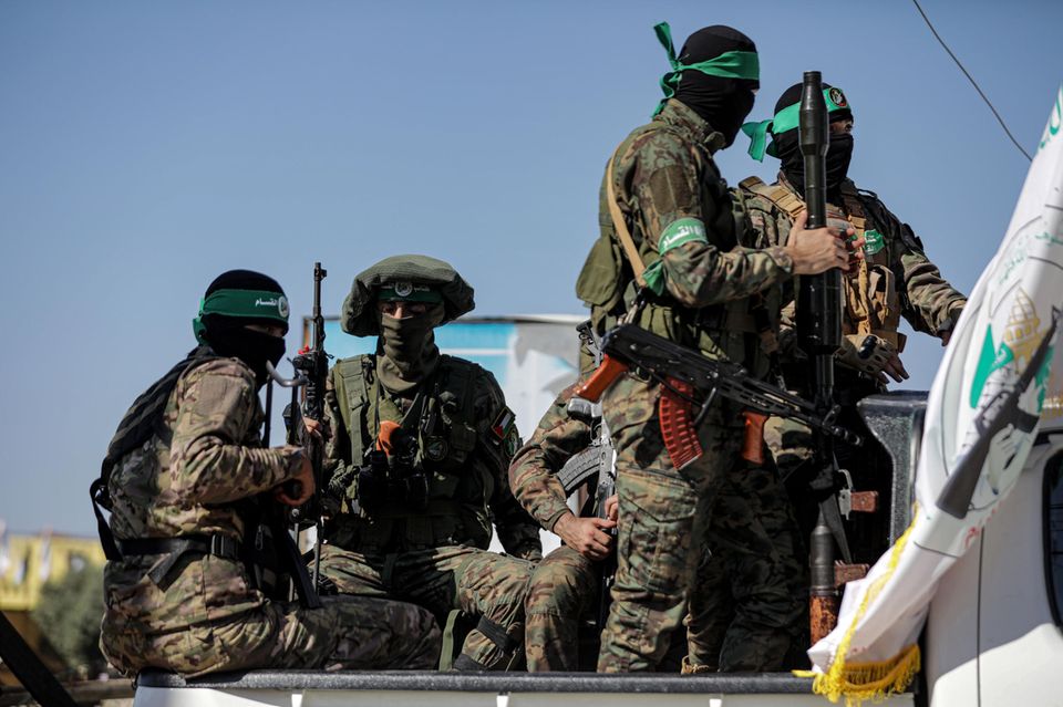 Hamas-Kämpfer im Juli 2023