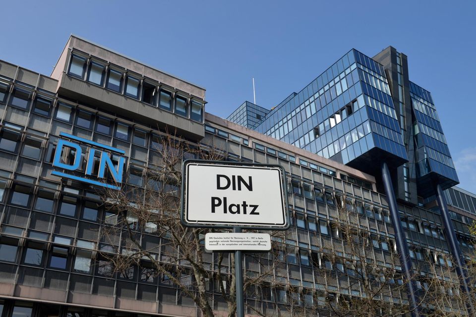 Das Deutsche Institut für Normierung DIN in Berlin