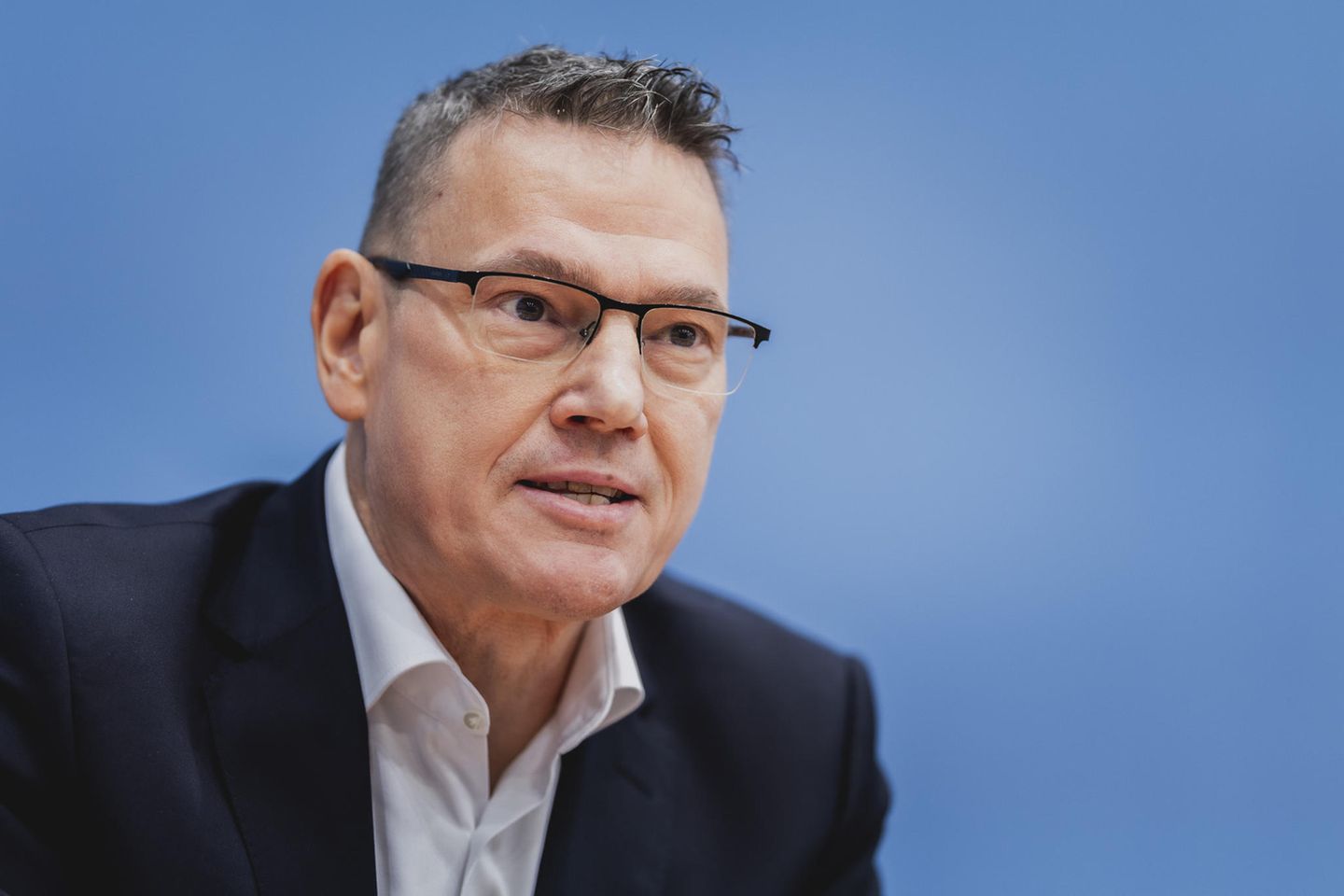 Ralph Suikat am Montag in der Berliner Bundespressekonferenz