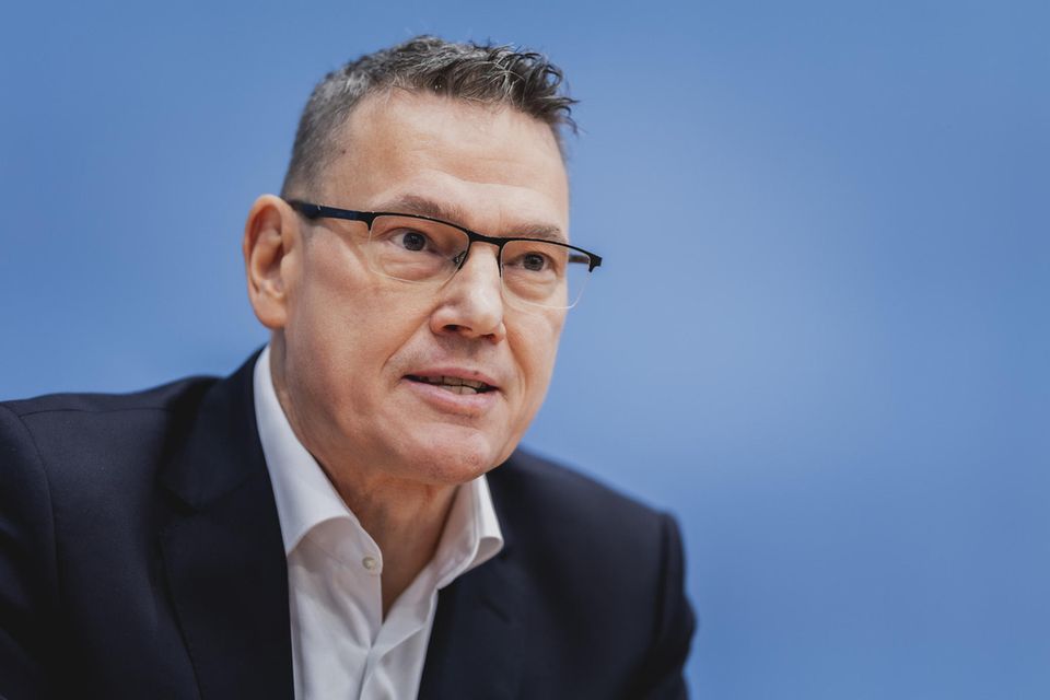 Ralph Suikat am Montag in der Berliner Bundespressekonferenz