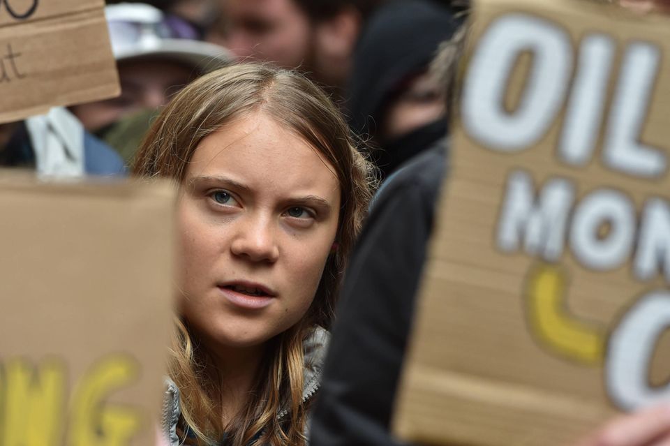 Klimaaktivistin Greta Thunberg