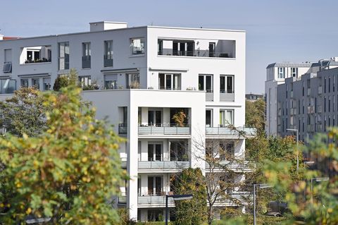 Auch in Großstädten wie hier in München fallen die Wohnimmobilienpreise immer weiter