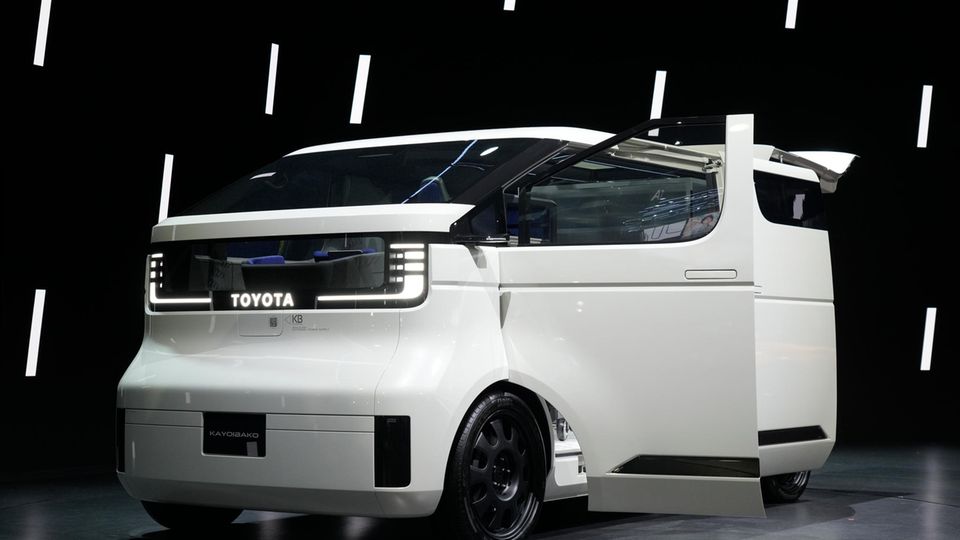 Das Toyota-Konzeptmodell Kayoibako auf der Automesse in Tokio