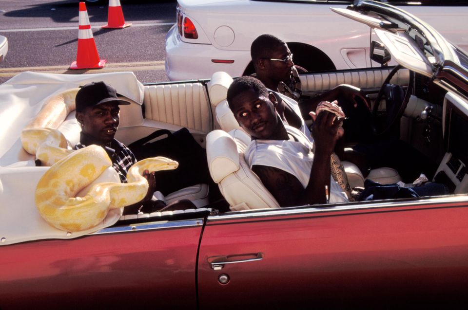 Daytona Beach, 1999: Mein Cabrio, meine Jungs, meine Pythonschlange – Statussymbole in Florida.