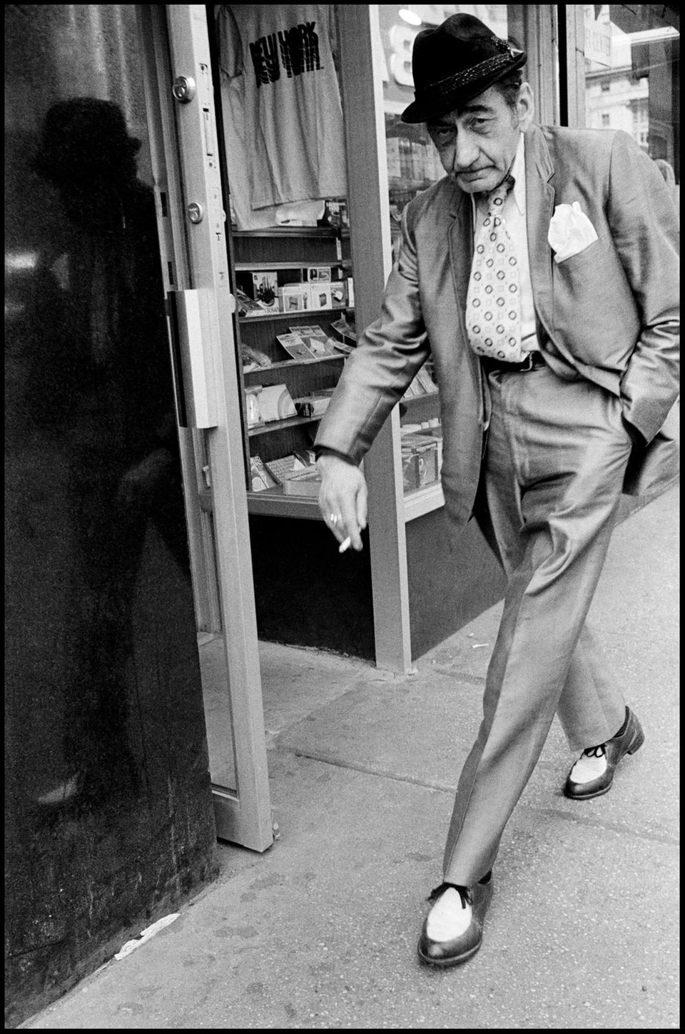 New York, 1986: Auch Exzentrik muss man sich leisten können. New York bot dem für Straßenaufnahmen bekannten Gilden unzählige Motive dafür.