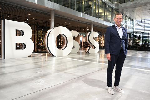 Boss-CEO Daniel Grieder