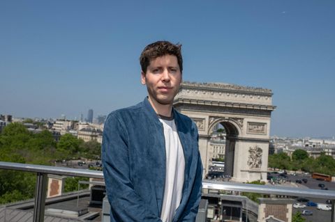 OpenAI-Gründer Sam Altman im Frühjahr in Paris