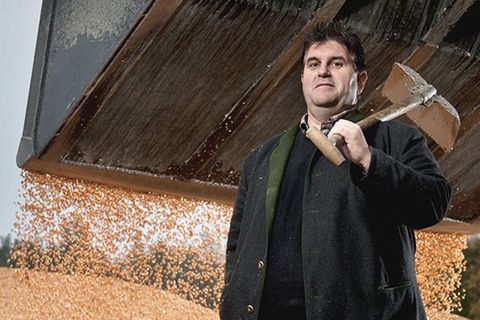 Foto aus besseren Zeiten: Siegfried Hofreiter 2016 als Chef von KTG Agrar