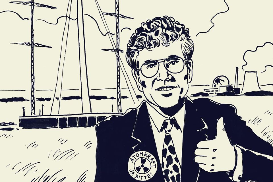 AKW fördern, ein Windrad als Feigenblatt: Volker Hauff