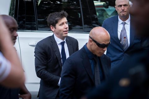 OpenAI-Chef Sam Altman nimmt im September in Washington an einem KI-Forum des US-Senats teil