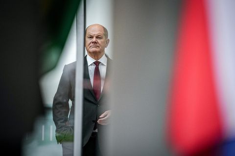 Bundeskanzler Olaf Scholz (SPD)