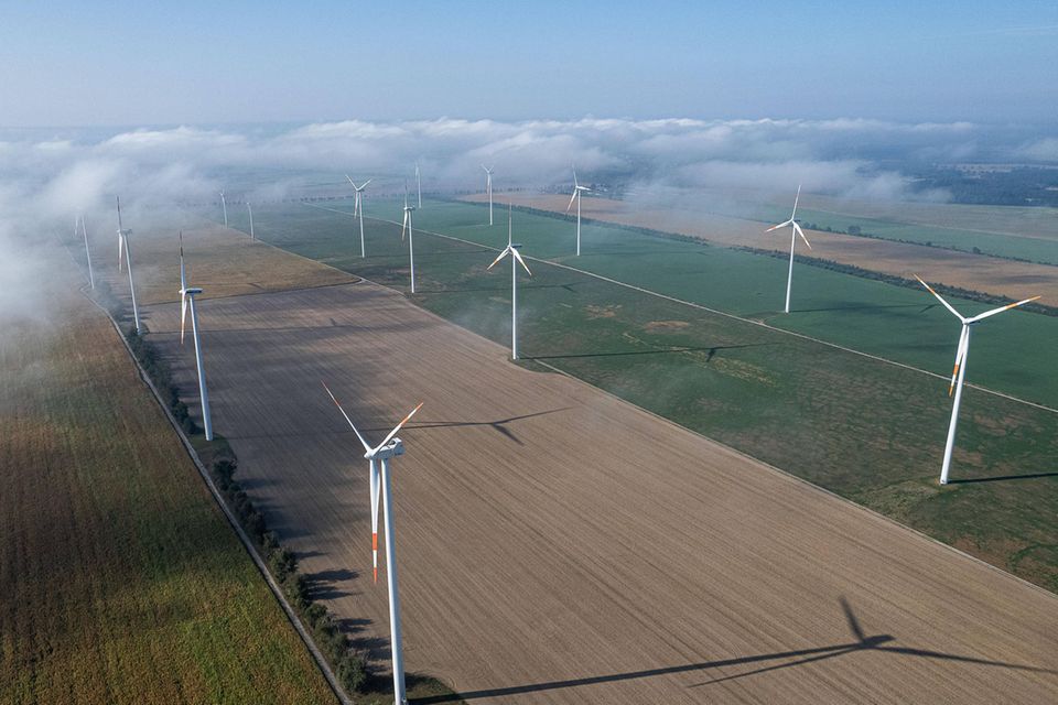Windpark bei Trebbin