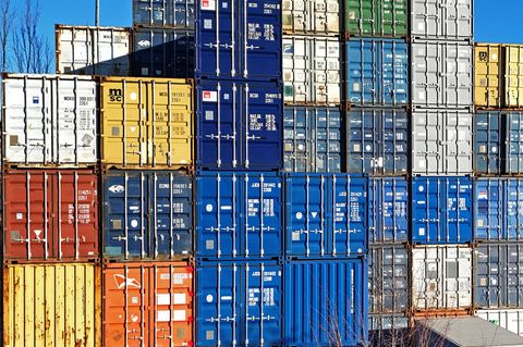Containerdepot in Bayern: Die deutsche Wirtschaft steht schon wieder vor einer Rezession