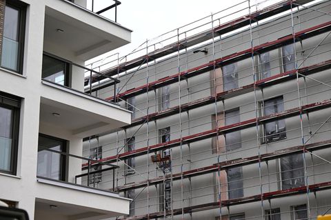 Baustelle in Stuttgart