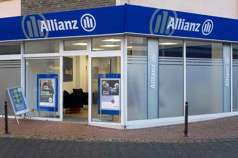 Allianz-Filiale im nordrhein-westfälischen Kamen