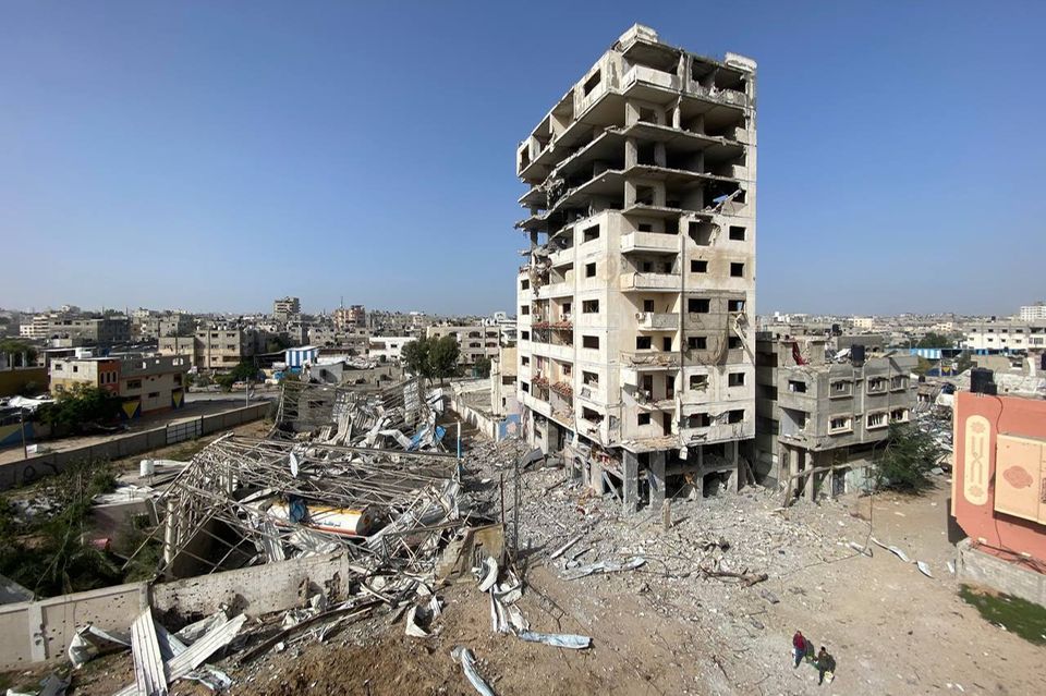 Kriegszerstörungen in Gaza-Stadt: Schon vor dem Krieg hat die Hamas den Gaza-Streifen ökonomisch runtergewirtschaftet