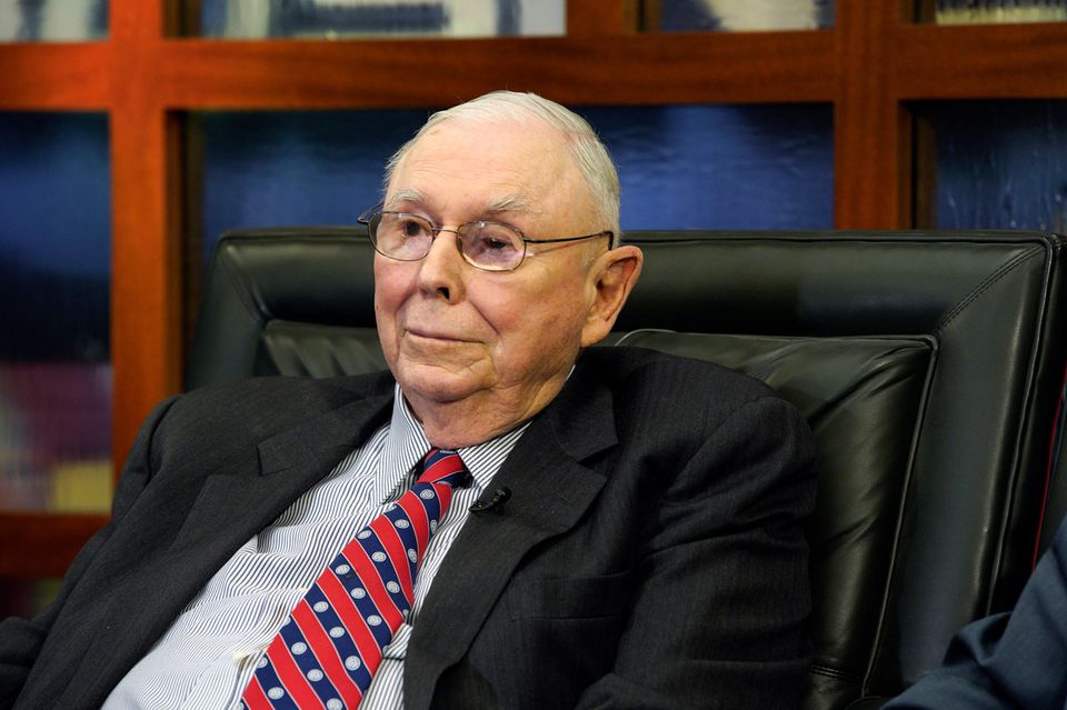 Charlie Munger auf einem Bild von 2018