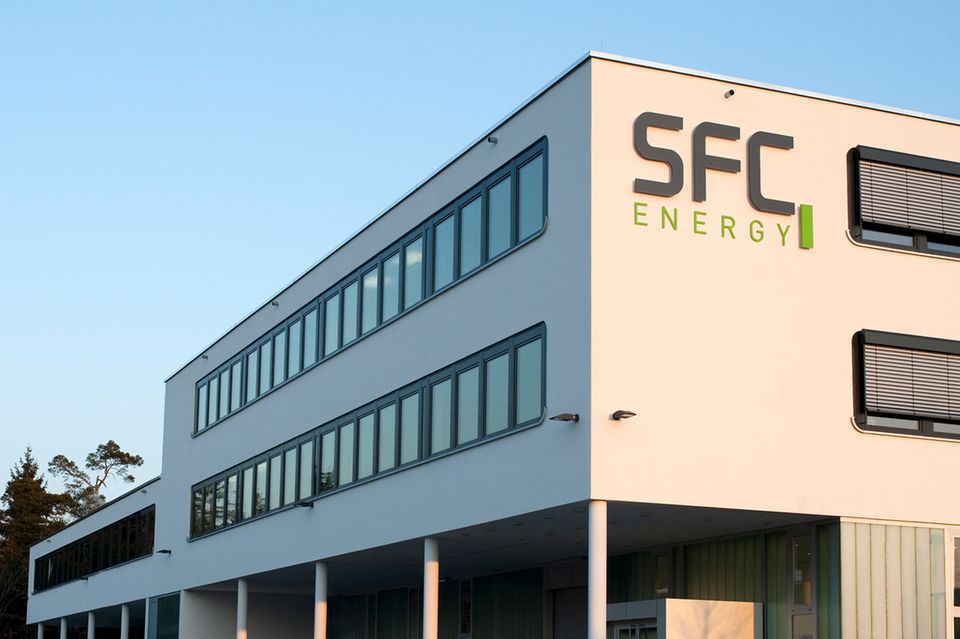 Firmengebäude von SFC Energy