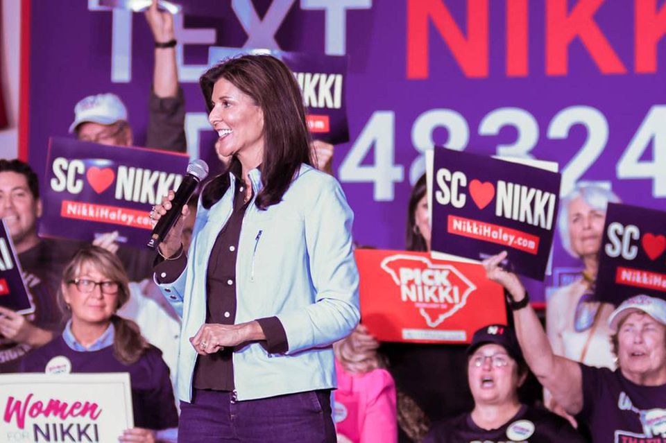 Nikki Haley: die ehemalige Gouverneurin von South Carolina ist die einzige Frau im Bewerberfeld der Republikaner