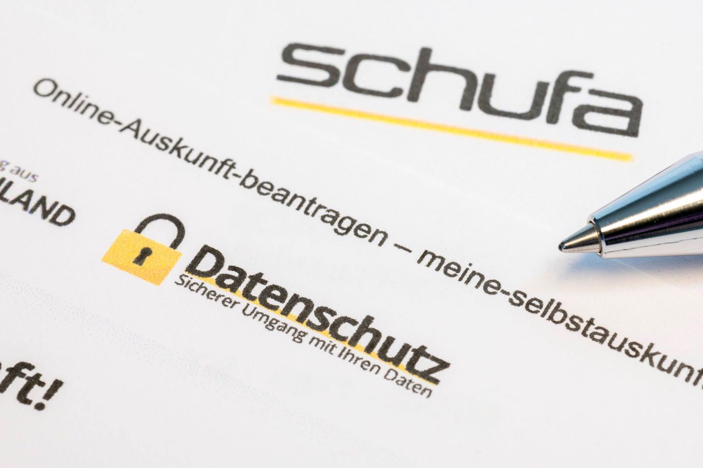 Papiere der Schufa
